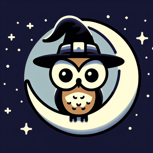 Wizard Owl's Magical Night Diamond Painting