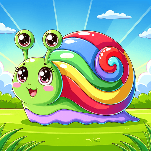 Cheerful Snail Paint By Diamonds Kits