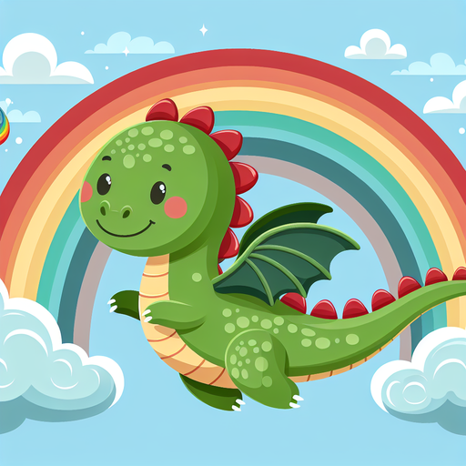 Dragons' Magical Flight DIY Paint By Diamonds
