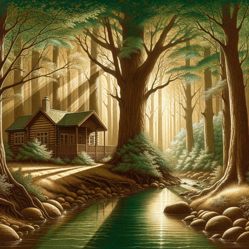 Enchanting Woodland Retreat Paint By Diamond