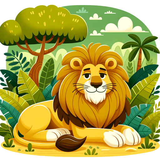 Majestic Lion's Jungle Paint By Diamonds Art