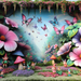 Whimsical Fantasy Garden Diamond Painting