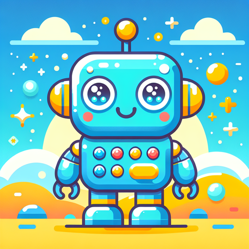 Joyful Robot Buddy Paint By Diamond