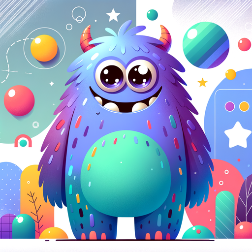 Friendly Monster Fun Painting Diamond Kit