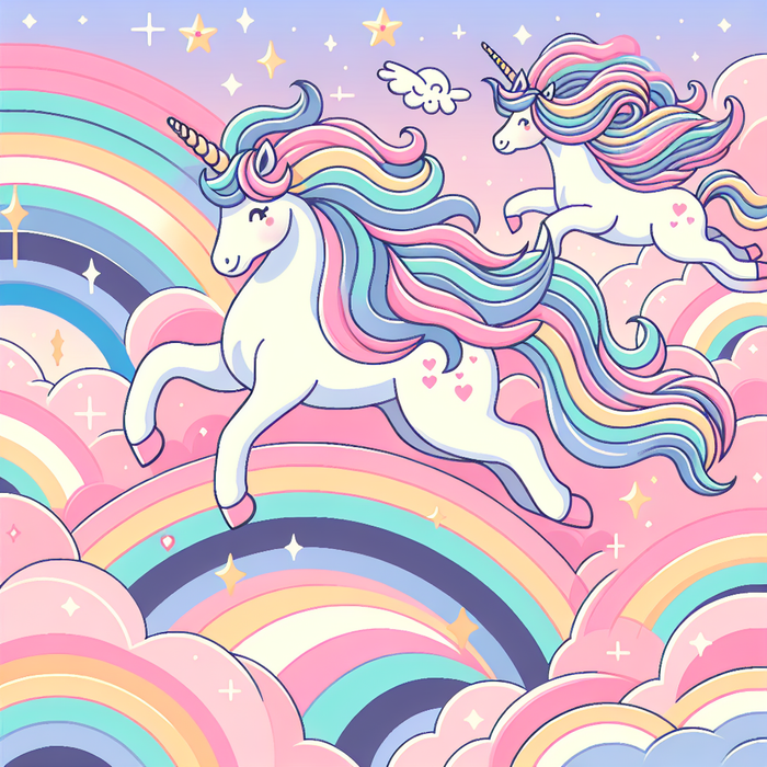 Unicorn Dreamland Paint By Diamonds Art