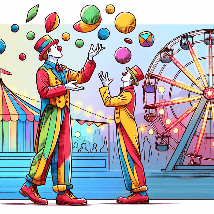 Circus Carnival DIY Paint By Diamonds