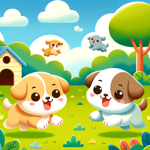 Puppy Pals Adventure Paint By Diamonds Art