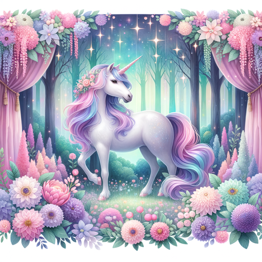 Fantasy Unicorn Painting By Diamonds Kit