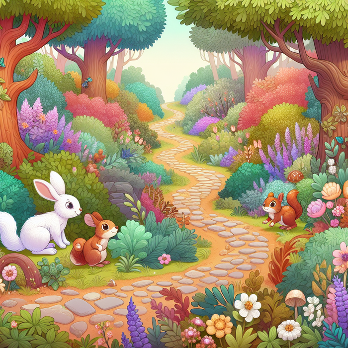 Enchanted Woodland Path Paint By Diamond