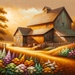 Charming Farmhouse Diamond Painting