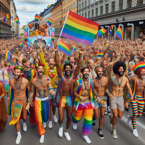 Stockholm Pride Painting By Diamonds Kit