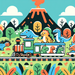 Dinosaur Train Adventure Paint By Diamonds Art