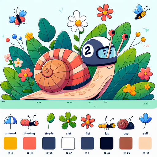 Super Snail's Racing Rally Diamond Painting