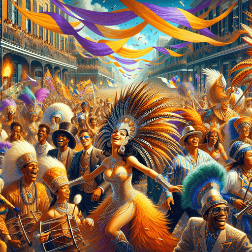 Mardi Gras Indian Super Sunday Paint By Diamond