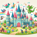 Enchanted Fairy Tale Land Diamond Painting