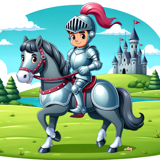 Royal Knight's Journey Painting Diamond Kit