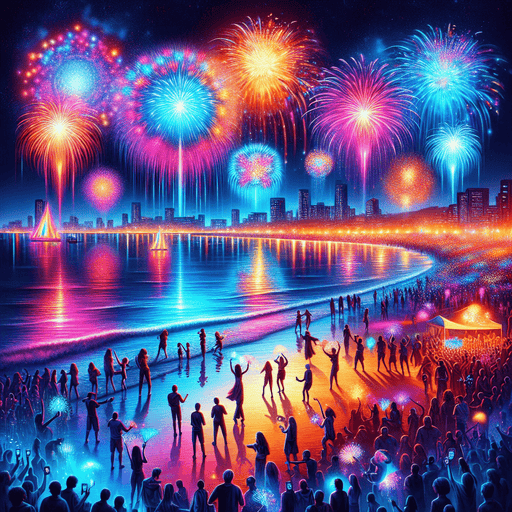 Pattaya International Fireworks Festival - Pattaya Paint By Diamond