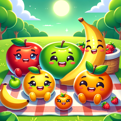 Fun Fruit Friends Diamond Painting