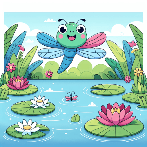 Happy Dragonfly Paint By Diamonds