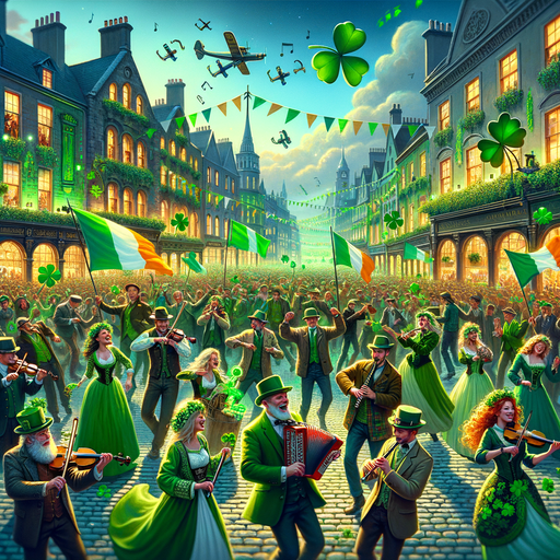 St. Patrick's Festival - Dublin Paint By Diamonds Kits