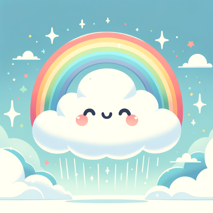 Whimsical Cloud Paint By Diamonds Kits