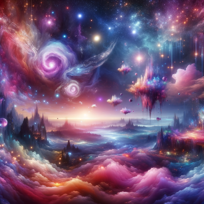 Fantasy Dreamscape Painting By Diamonds Kit