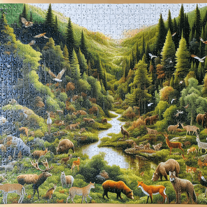 Wildlife Wonder Puzzle DIY Paint By Diamonds