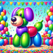 Gigantic Balloon Animal Diamond Painting