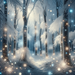 Winter's Enchanted Forest Paint By Diamonds Kits