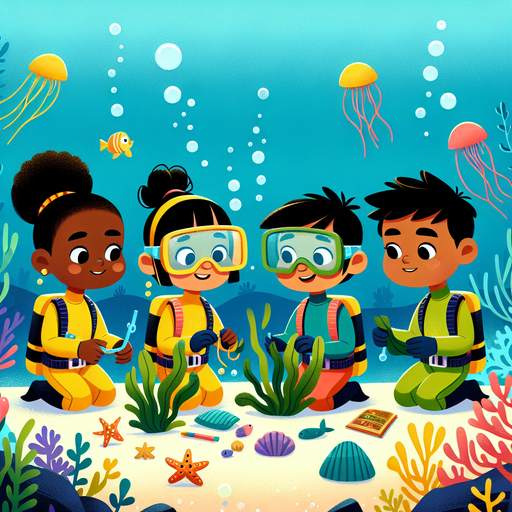 Underwater Explorer's Camp Paint By Diamond