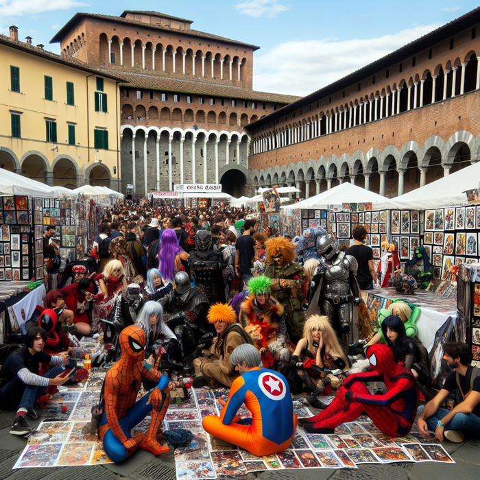 Lucca Comics And Games Festival Paint By Diamond