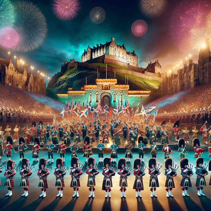 The Royal Edinburgh Military Tattoo DIY Paint By Diamonds