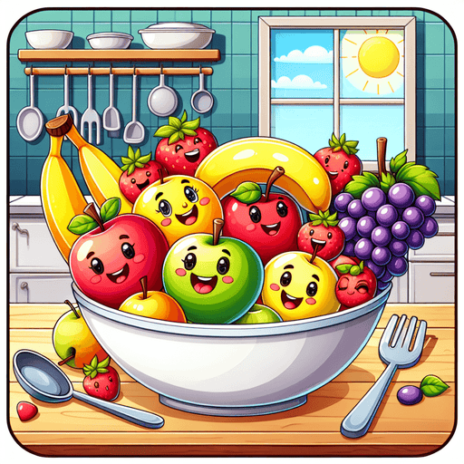 Funky Fruit Salad Diamonded Painting Kits