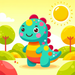 Cute Dinosaur Painting Diamond Kit