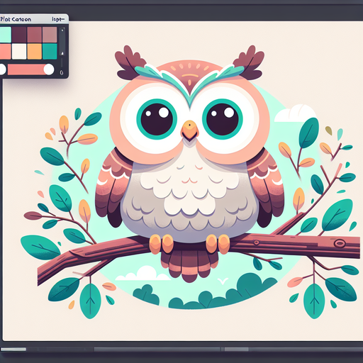 Pondering Owl Diamond Painting