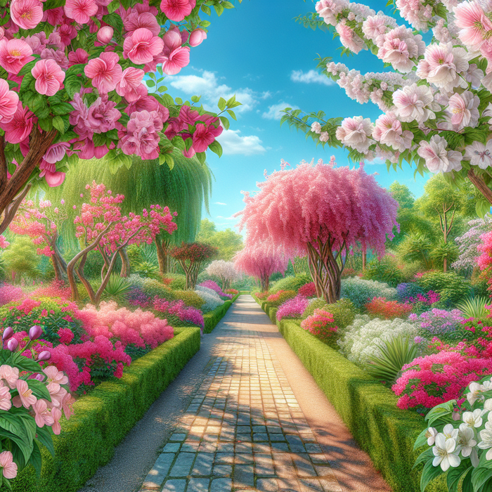 Serene Garden Pathway Paint By Diamonds