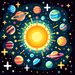 Solar System Soiree DIY Paint By Diamonds