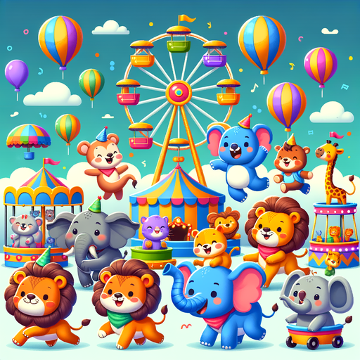 Charming Carnival Adventures Diamond Painting