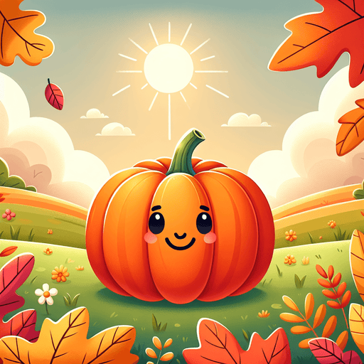 Charming Pumpkin Diamonded Painting Kits