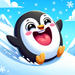 Joyful Penguin Diamond Painting