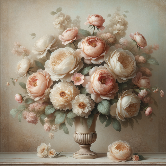 Nostalgic Vintage Bouquet Diamond Painting