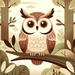 Clever Owl Painting By Diamonds Kit