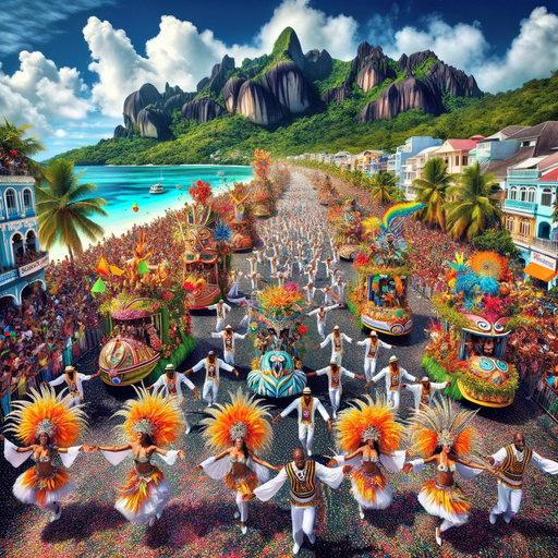 Monsoon Carnival - Seychelles Paint By Diamonds Art