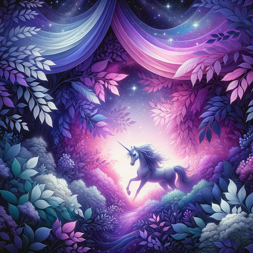 Mythical Unicorn Dreams Paint By Color