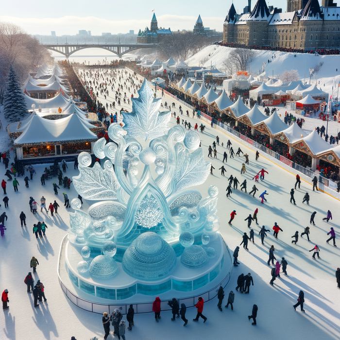 Winterlude - Ottawa Paint By Diamond