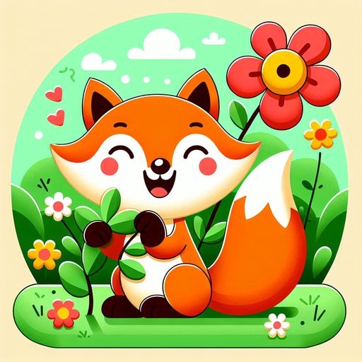 Giggling Fox Diamond Painting