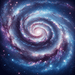 Starry Galaxy Swirl Diamond Painting