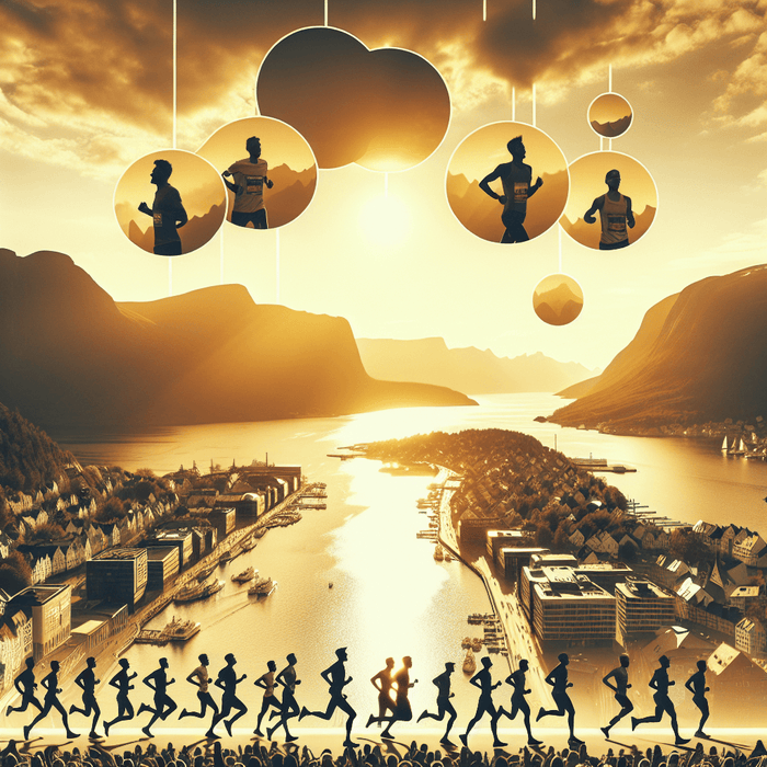 Midnight Sun Marathon - Tromsø Paint By Diamonds Art