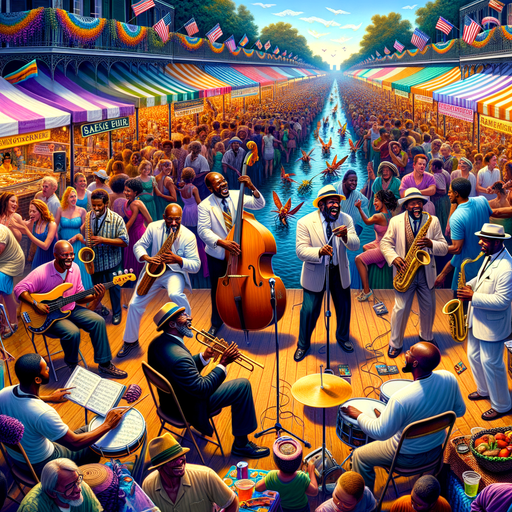 New Orleans Jazz & Heritage Festival - USA Paint By Diamond