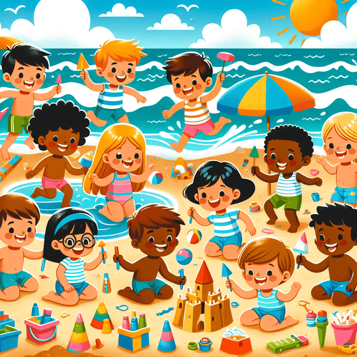 Sunny Beach Bash Painting By Diamonds Kit